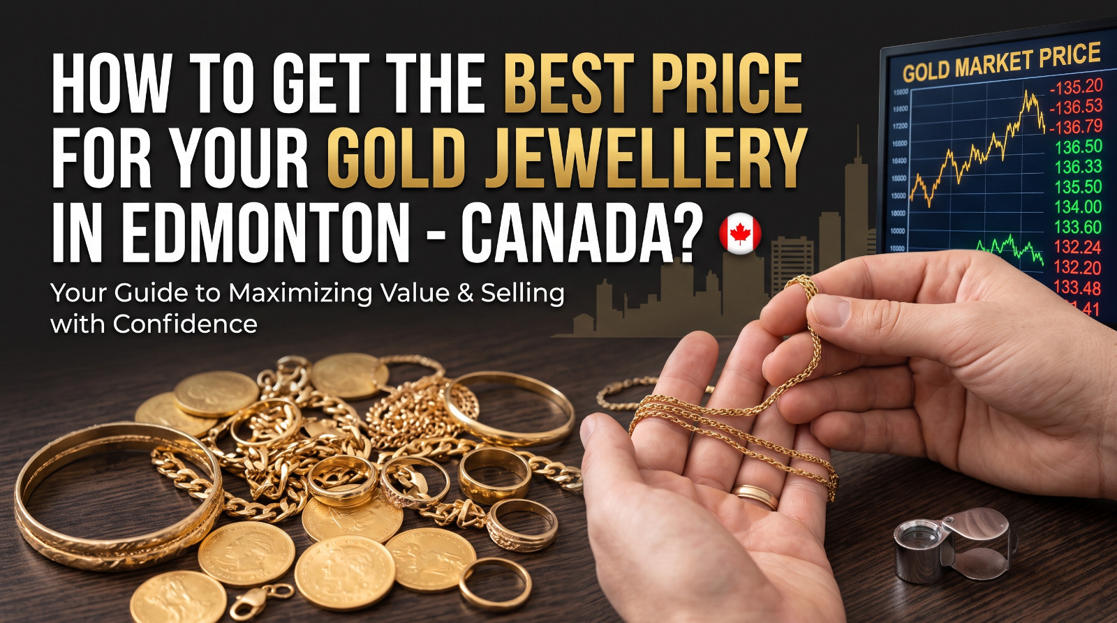 How to Get the Best Price for Your Gold Jewellery in Edmonton?