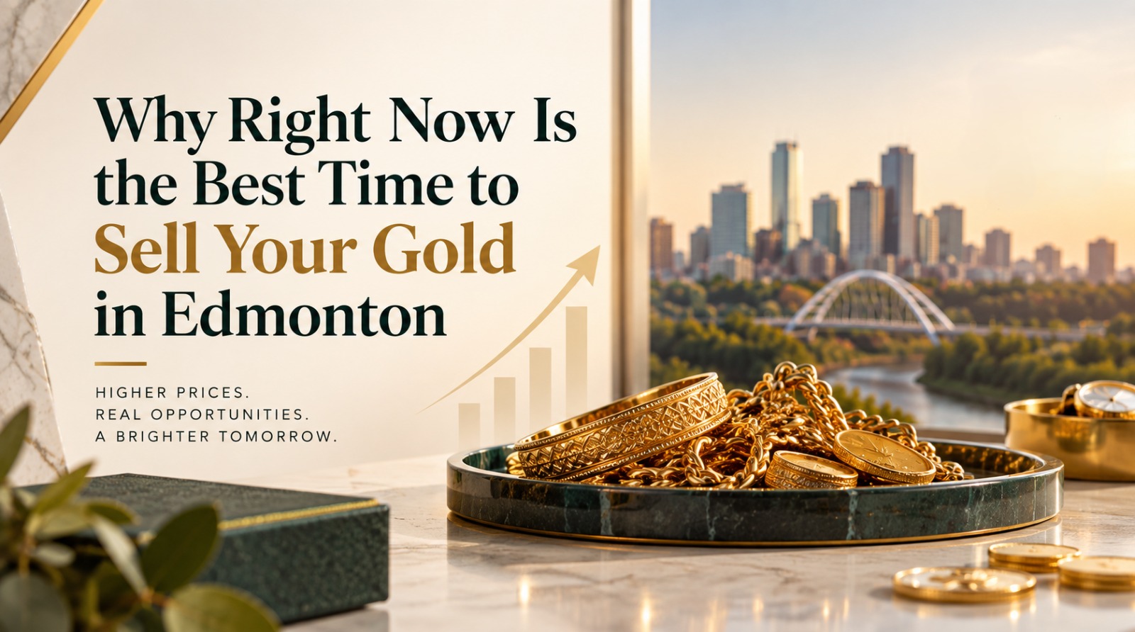 Why Right Now Is the Best Time to Sell Gold in Edmonton?